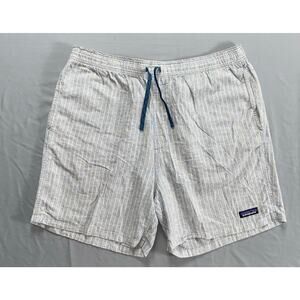 Patagonia Men's Baggies Naturals Hemp Blend Pull On Casual Shorts. Men's XL, EUC